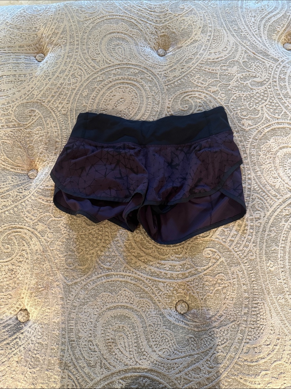 lululemon athletica Deep Plum Athletic Running Shorts
